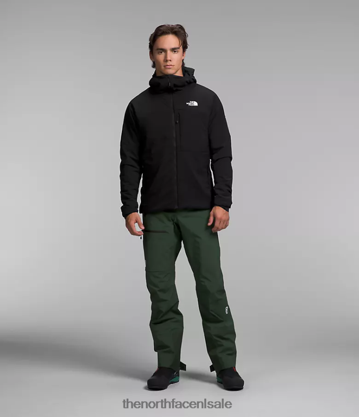 Heren casaval hoodie uit de Summit-serie The North Face P464ZN949 kleding tn zwart