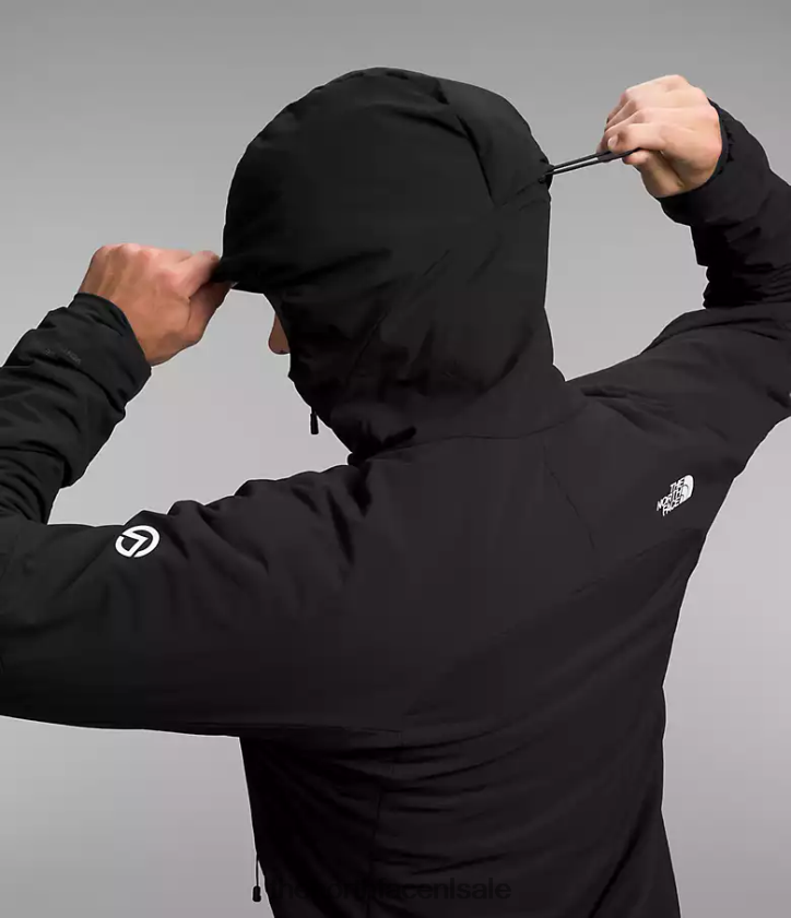 Heren casaval hoodie uit de Summit-serie The North Face P464ZN949 kleding tn zwart