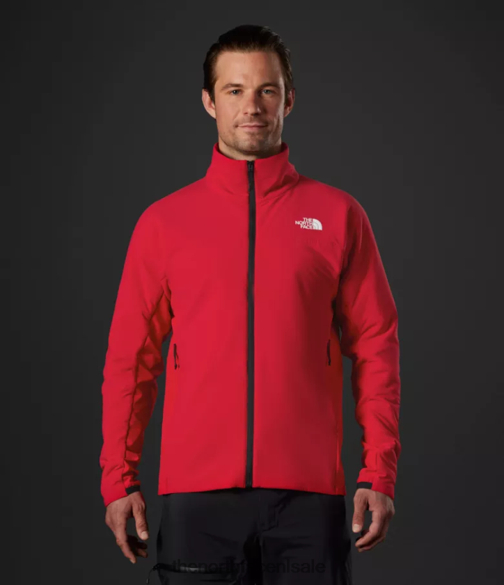 Heren casaval hybride jas uit de Summit-serie The North Face P464ZN697 kleding tnf rood