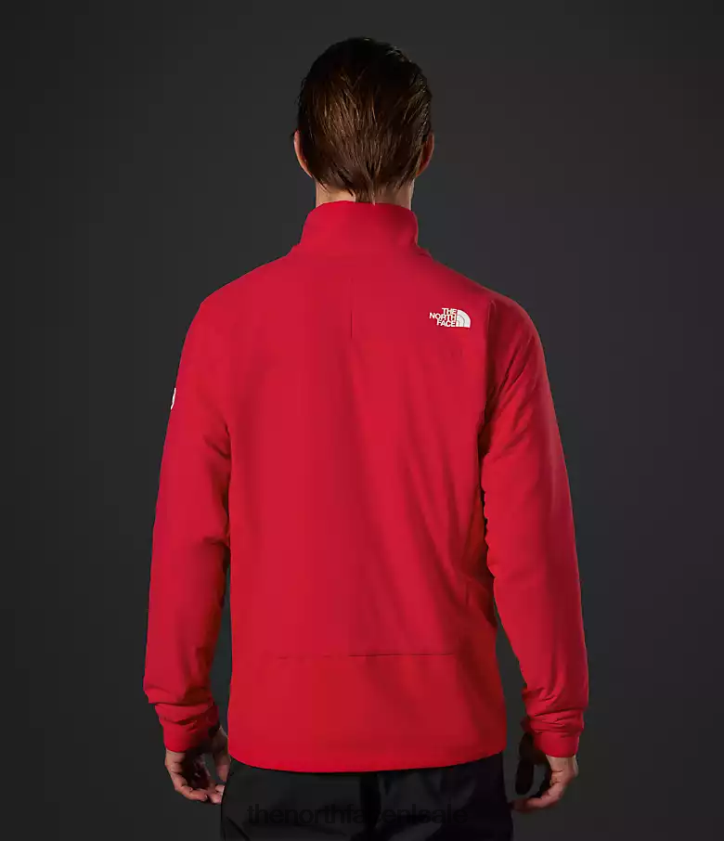 Heren casaval hybride jas uit de Summit-serie The North Face P464ZN697 kleding tnf rood