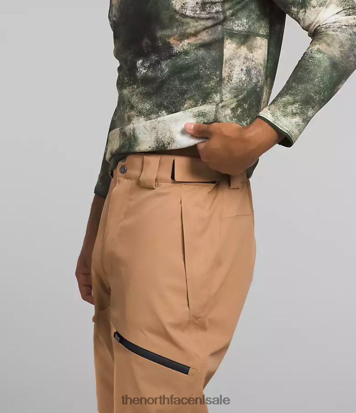 Heren chakal broek The North Face P464ZN708 kleding amandelboter/tnf zwart