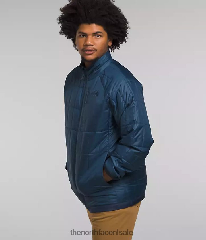 Heren circaloft-jas The North Face P464ZN696 kleding schaduwblauw/top marine