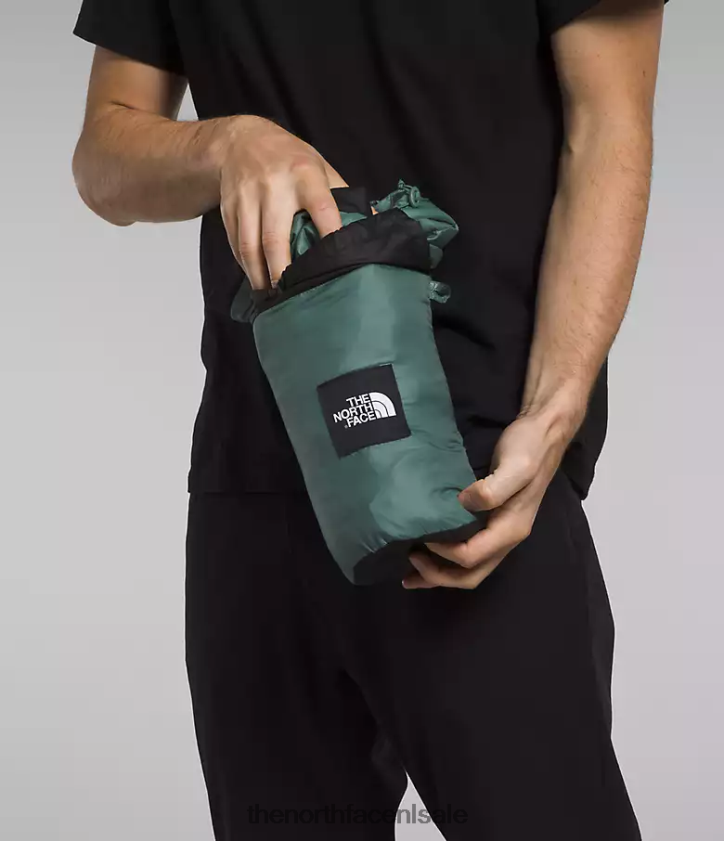 Heren circaloft-rits trui The North Face P464ZN767 kleding donker salie/tnf zwart