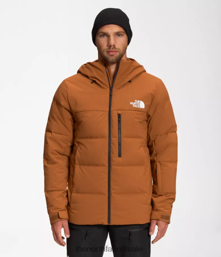 Heren corefire donsjack The North Face P464ZN1035 kleding leer bruin