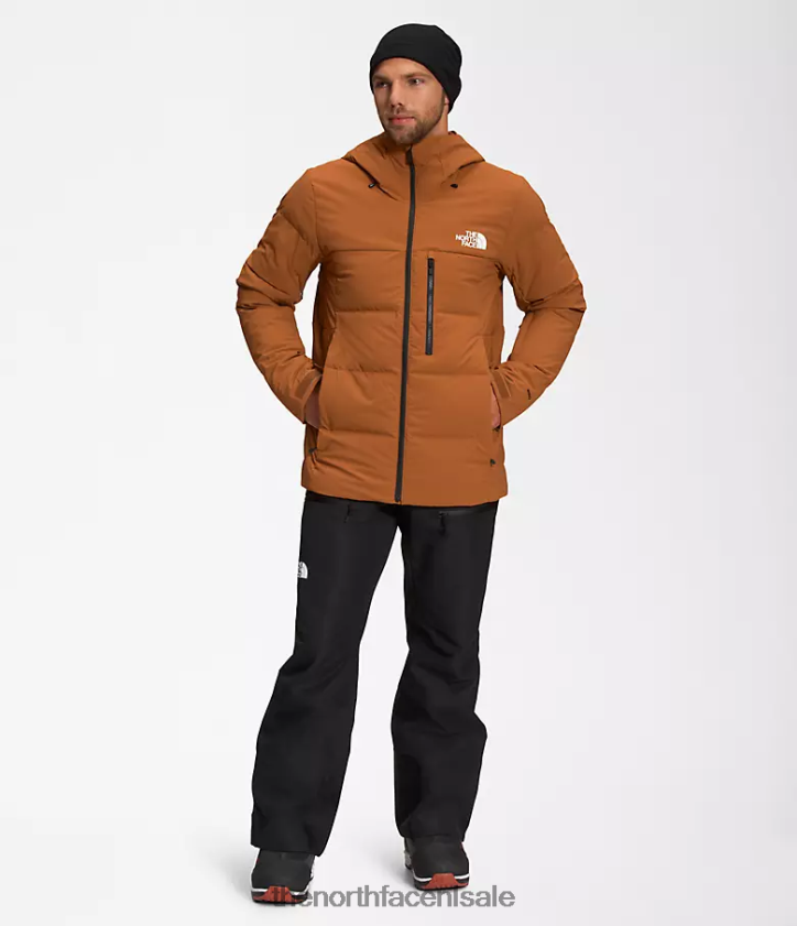 Heren corefire donsjack The North Face P464ZN1035 kleding leer bruin