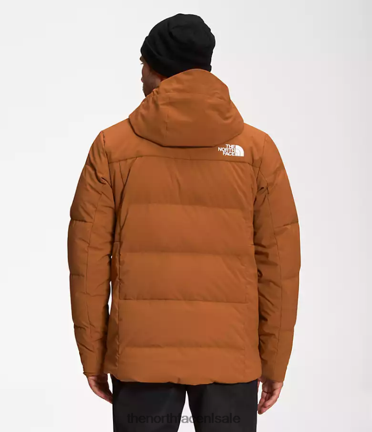 Heren corefire donsjack The North Face P464ZN1035 kleding leer bruin