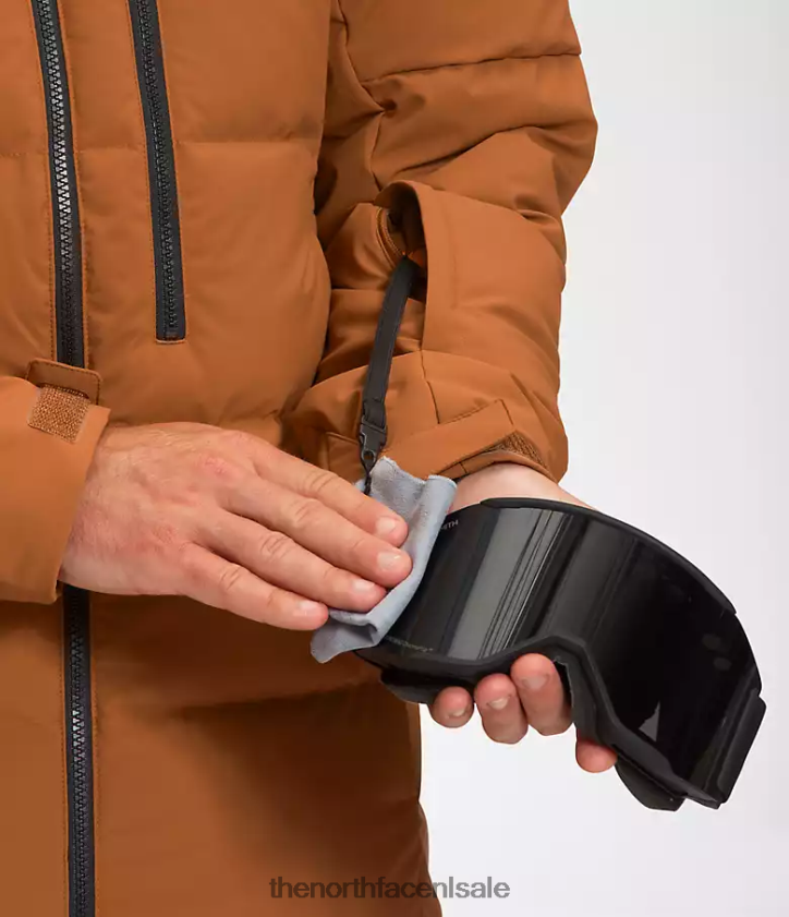 Heren corefire donsjack The North Face P464ZN1035 kleding leer bruin