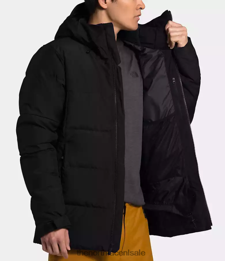 Heren corefire donsjack The North Face P464ZN1036 kleding tn zwart