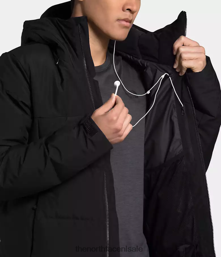 Heren corefire donsjack The North Face P464ZN1036 kleding tn zwart