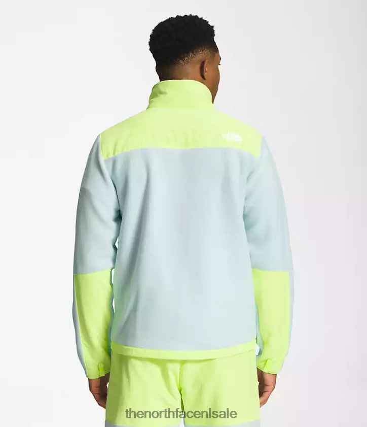 Heren denali jas The North Face P464ZN196 kleding dakraam blauw/led geel