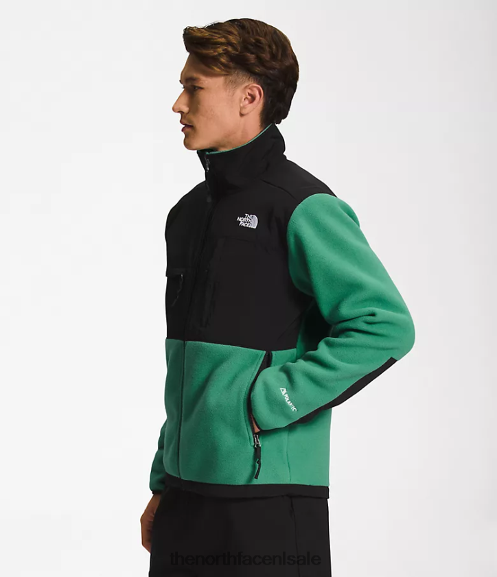 Heren denali jas The North Face P464ZN197 kleding diep grasgroen