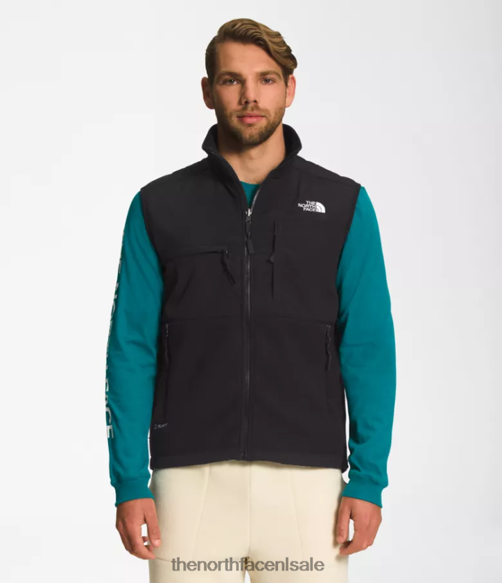 Heren denali-vest The North Face P464ZN598 kleding tn zwart