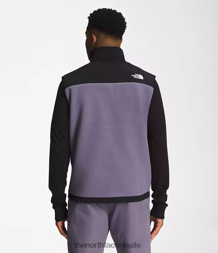Heren denali-vest The North Face P464ZN600 kleding maanleisteen/tnf zwart