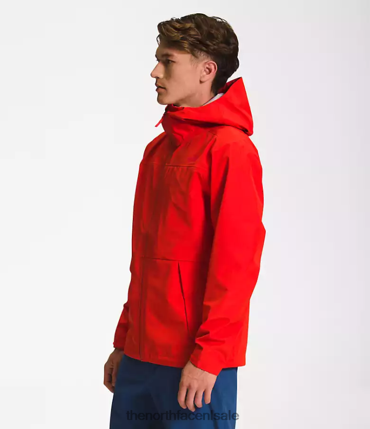 Heren dryzzle futurelight-jack The North Face P464ZN1115 kleding vurig rood