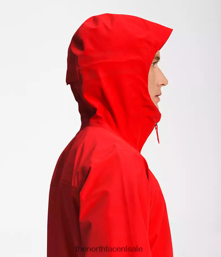 Heren dryzzle futurelight-jack The North Face P464ZN1115 kleding vurig rood