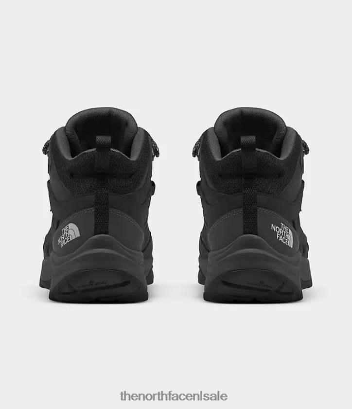 Heren egel 3 middelhoge waterdichte laarzen The North Face P464ZN835 schoenen tnf zwart/asfaltgrijs