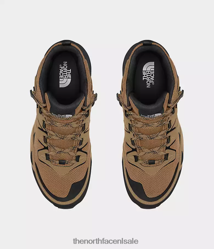 Heren egel 3 middelhoge waterdichte laarzen The North Face P464ZN836 schoenen nutsbruin/tnf zwart