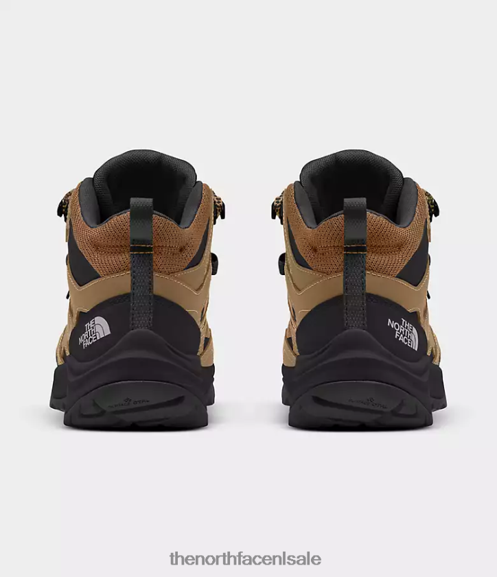 Heren egel 3 middelhoge waterdichte laarzen The North Face P464ZN836 schoenen nutsbruin/tnf zwart