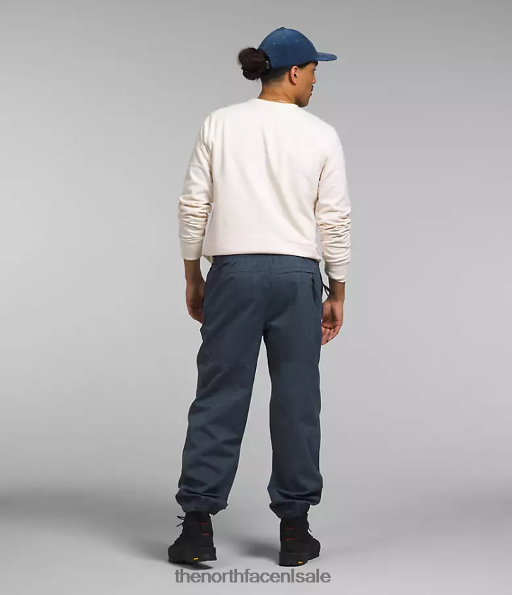 Heren gtx bergbroek The North Face P464ZN1299 kleding denimblauw/tnf zwart