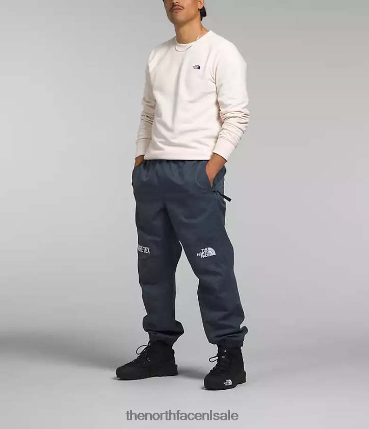 Heren gtx bergbroek The North Face P464ZN1299 kleding denimblauw/tnf zwart