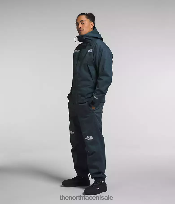 Heren gtx bergjas The North Face P464ZN542 kleding denimblauw/tnf zwart