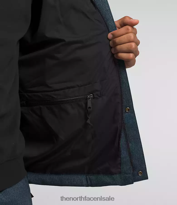 Heren gtx bergjas The North Face P464ZN542 kleding denimblauw/tnf zwart