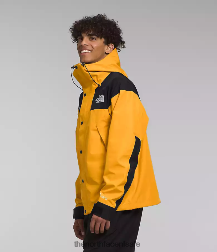 Heren gtx bergjas The North Face P464ZN544 kleding top goud/tnf zwart