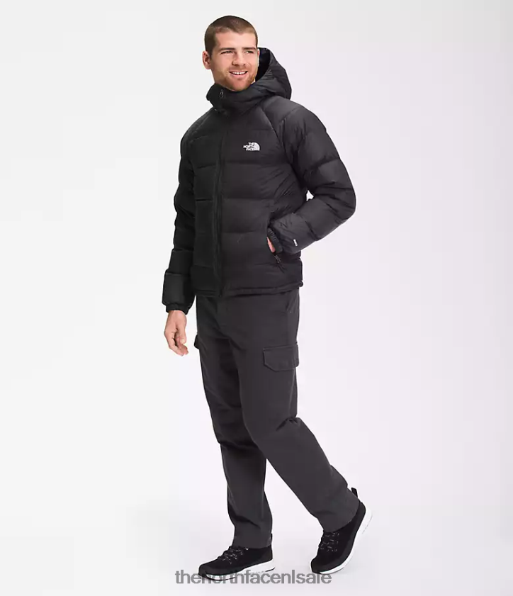 Heren hydrenaliet donshoodie The North Face P464ZN639 kleding tn zwart