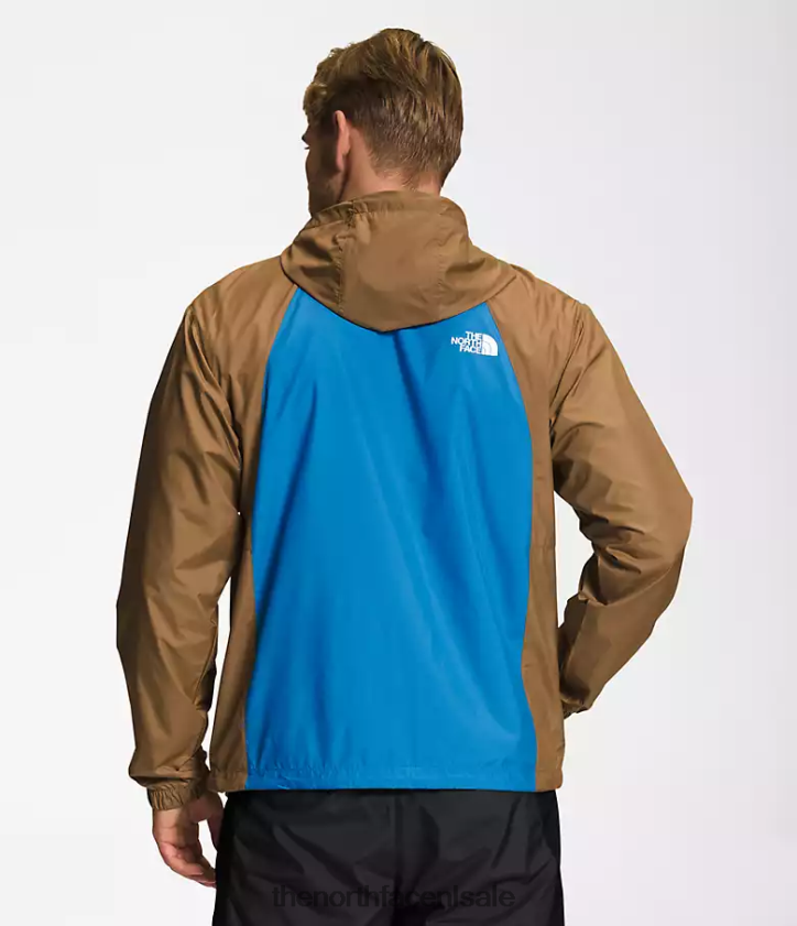 Heren hydrenaline jas 2000 The North Face P464ZN101 kleding super sonisch blauw/utiliteitsbruin
