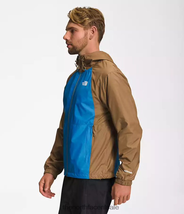 Heren hydrenaline jas 2000 The North Face P464ZN101 kleding super sonisch blauw/utiliteitsbruin