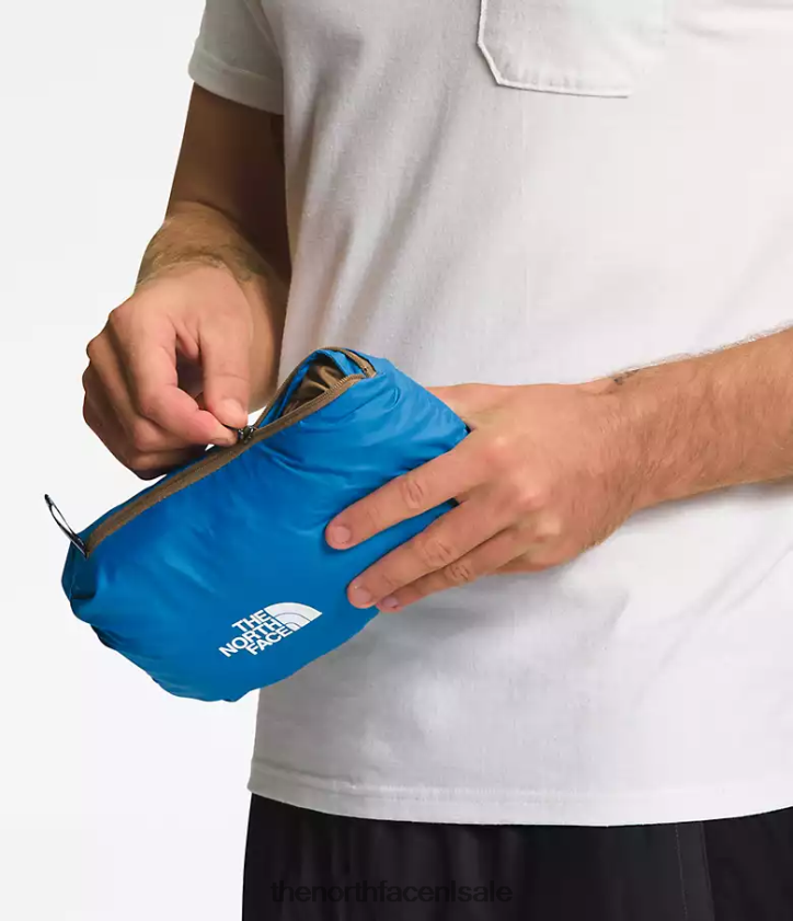 Heren hydrenaline jas 2000 The North Face P464ZN101 kleding super sonisch blauw/utiliteitsbruin