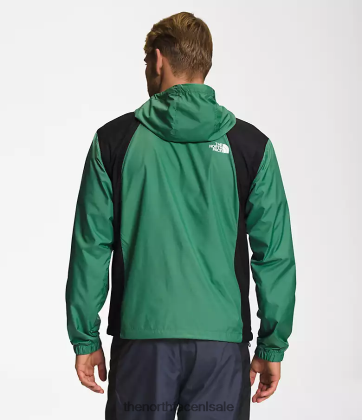 Heren hydrenaline jas 2000 The North Face P464ZN102 kleding diep grasgroen/tnf zwart