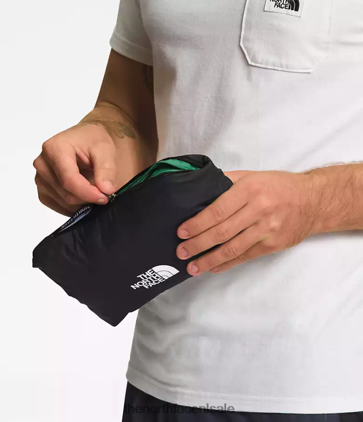 Heren hydrenaline jas 2000 The North Face P464ZN102 kleding diep grasgroen/tnf zwart