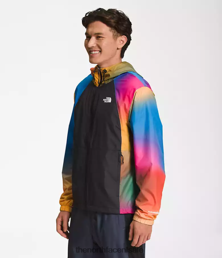 Heren hydrenaline jas 2000 The North Face P464ZN103 kleding super sonische blauwe gradiëntprint