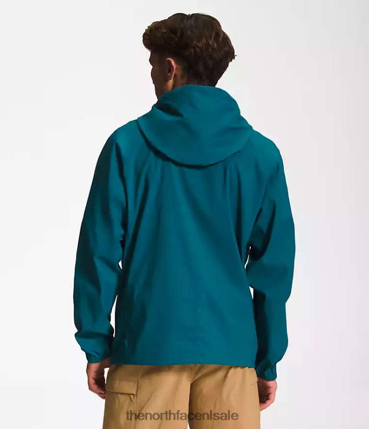 Heren klasse v trui The North Face P464ZN594 kleding blauw koraal/utiliteitsbruin