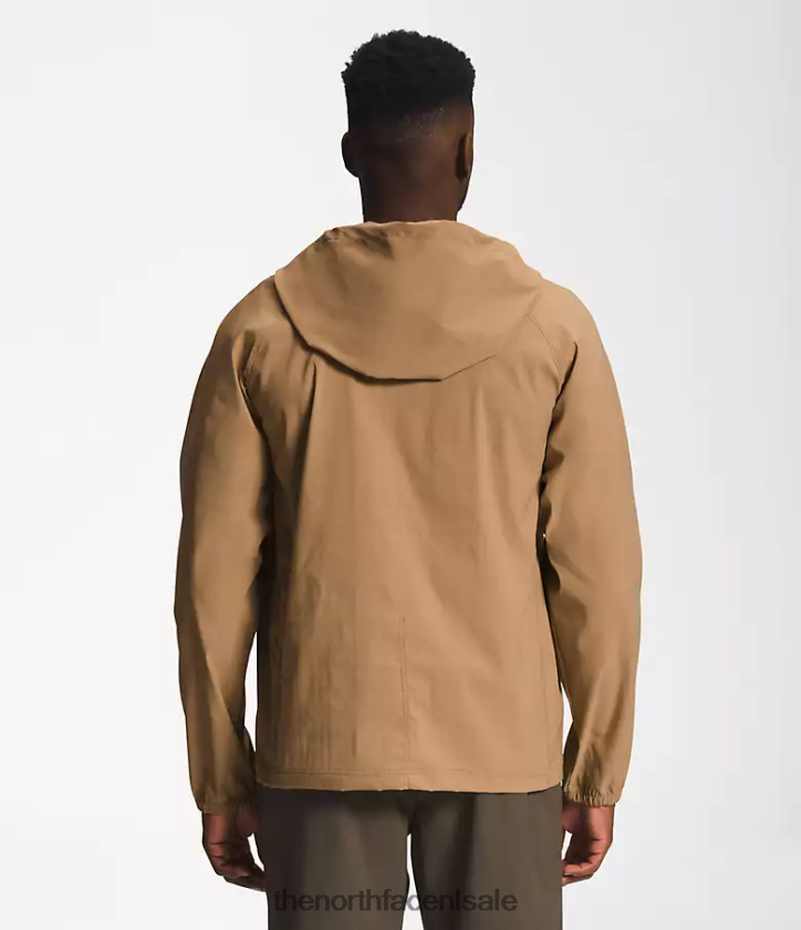 Heren klasse v trui The North Face P464ZN595 kleding praktische bruin/paarse cactusbloem