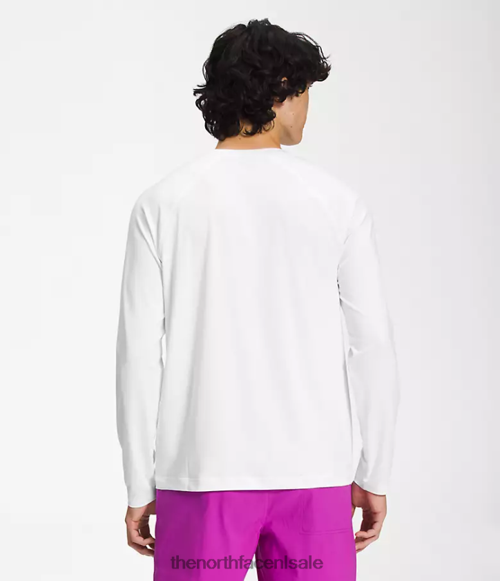 Heren klasse v watertop The North Face P464ZN213 kleding tn wit