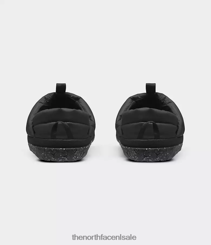 Heren nuptse muilezels The North Face P464ZN554 schoenen tnf zwart/tnf wit