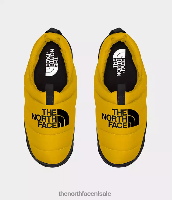 Heren nuptse muilezels The North Face P464ZN555 schoenen top goud/tnf zwart