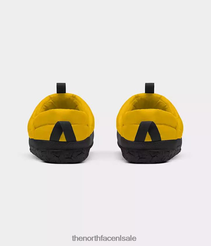 Heren nuptse muilezels The North Face P464ZN555 schoenen top goud/tnf zwart
