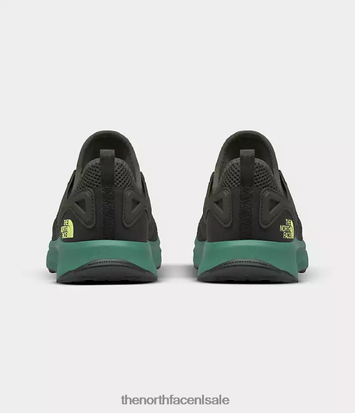 Heren ossenoog schoenen The North Face P464ZN1079 schoenen nieuw taupegroen/diep grasgroen