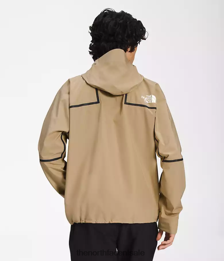 Heren rmst futurelight bergjas The North Face P464ZN876 kleding kaki steen