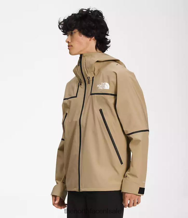 Heren rmst futurelight bergjas The North Face P464ZN876 kleding kaki steen