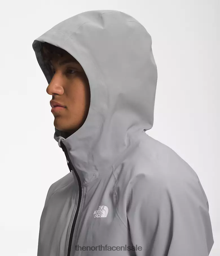 Heren stretchjack van valle vista The North Face P464ZN871 kleding grijs samenvoegen