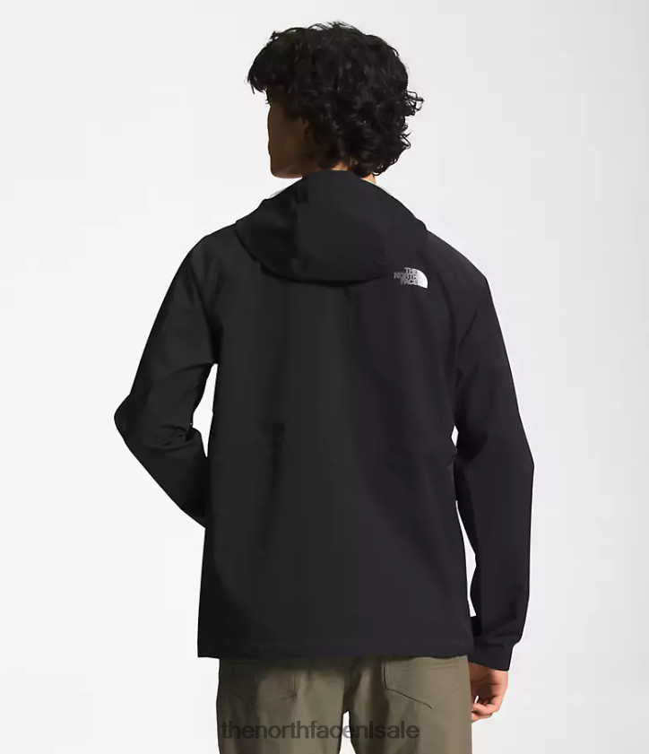 Heren stretchjack van valle vista The North Face P464ZN873 kleding tn zwart