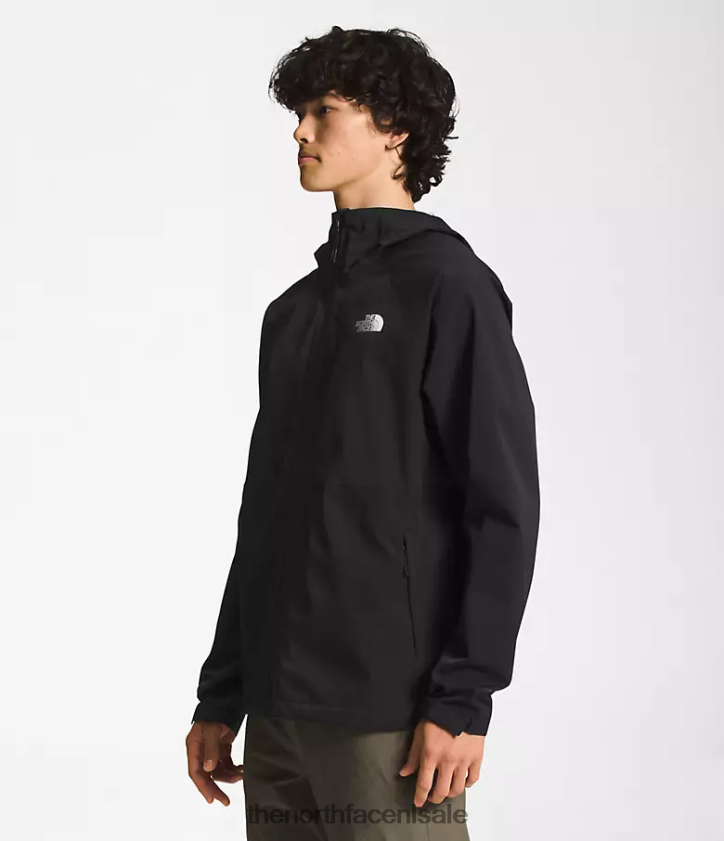 Heren stretchjack van valle vista The North Face P464ZN873 kleding tn zwart
