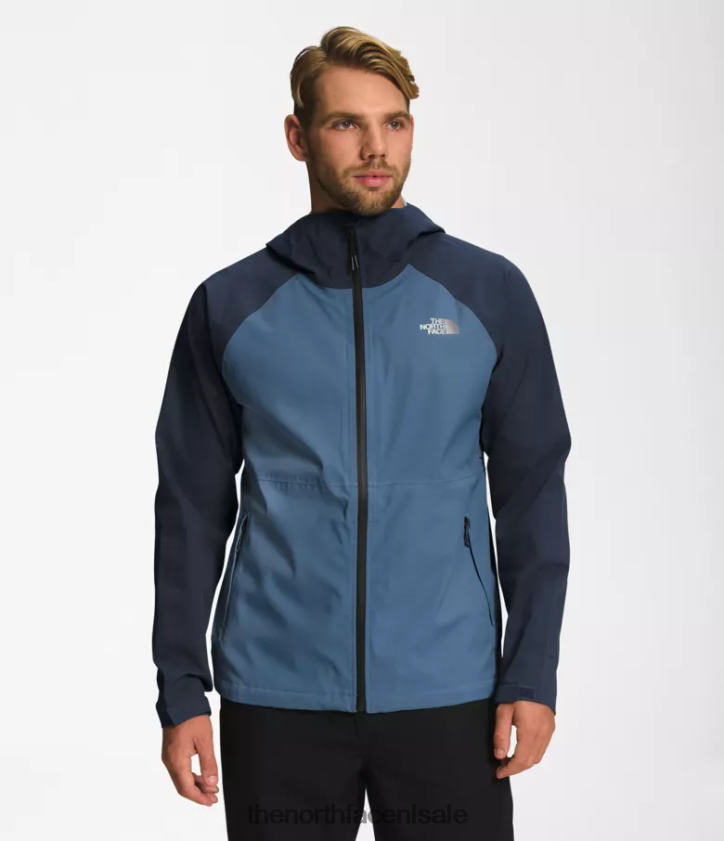 Heren stretchjack van valle vista The North Face P464ZN874 kleding top marine/schaduwblauw