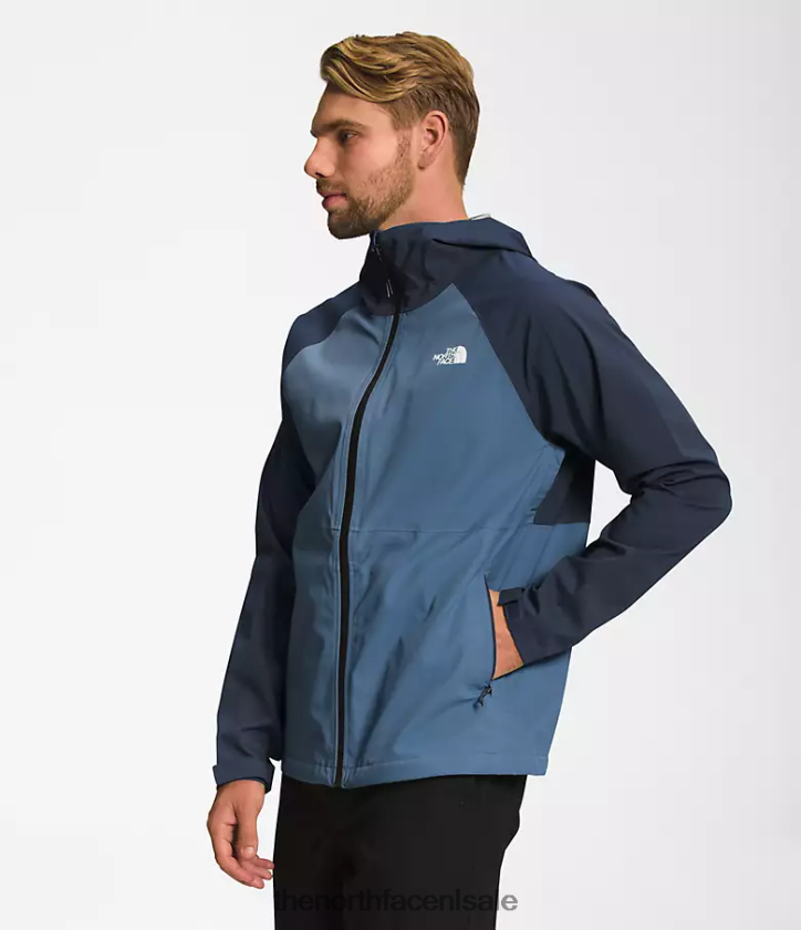 Heren stretchjack van valle vista The North Face P464ZN874 kleding top marine/schaduwblauw