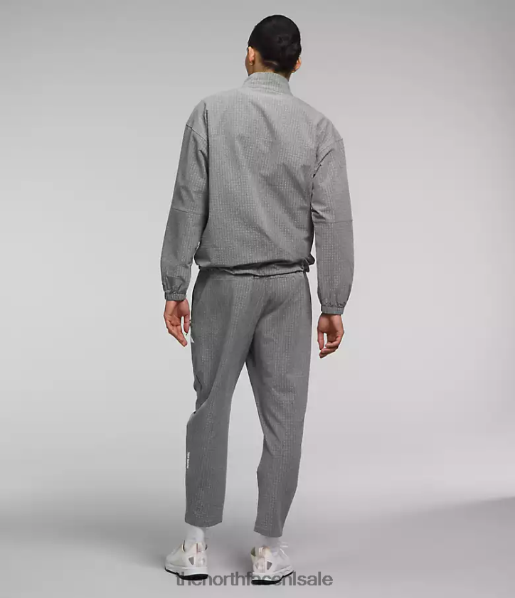 Heren tekware grid-zip The North Face P464ZN416 kleding tnf middengrijs gemêleerd