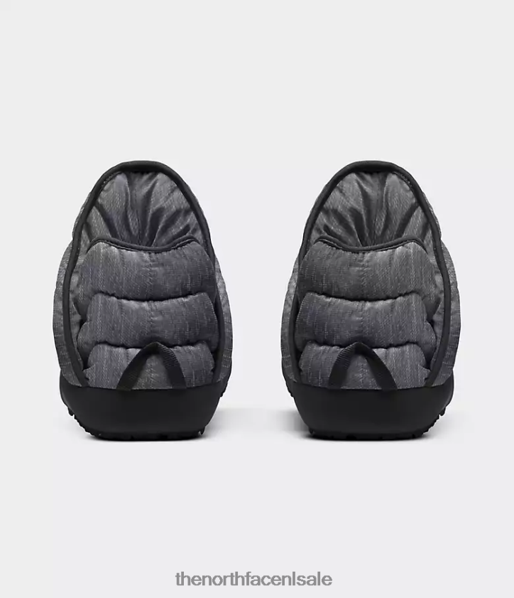 Heren thermobal-tractielaarzen The North Face P464ZN787 schoenen fantoomgrijs gemêleerde print/tnf zwart